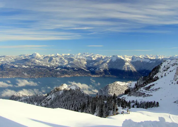 Le Garden - Ski - Vue Lac - Piscine - Parking - Evian - Thonon - Lugrin