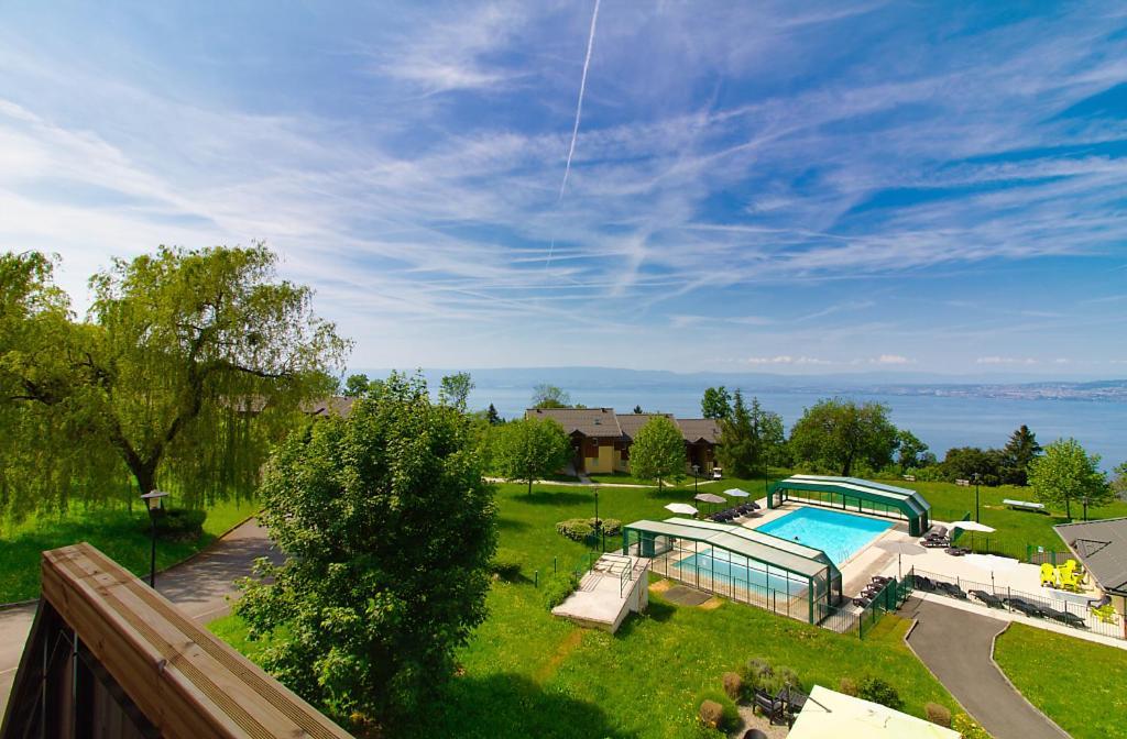 Le Garden - - Vue - Piscine - Parking - Evian - Thonon -
